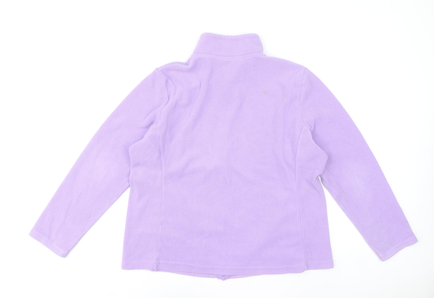 St. Bernard for Dunnes Stores Women’s Purple Fleece Jacket Size 16