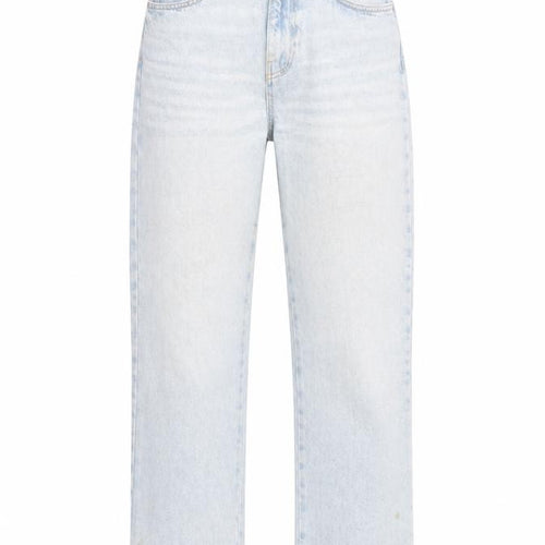 Zara Women Light Blue High Rise Straight Denim Jeans Size 10