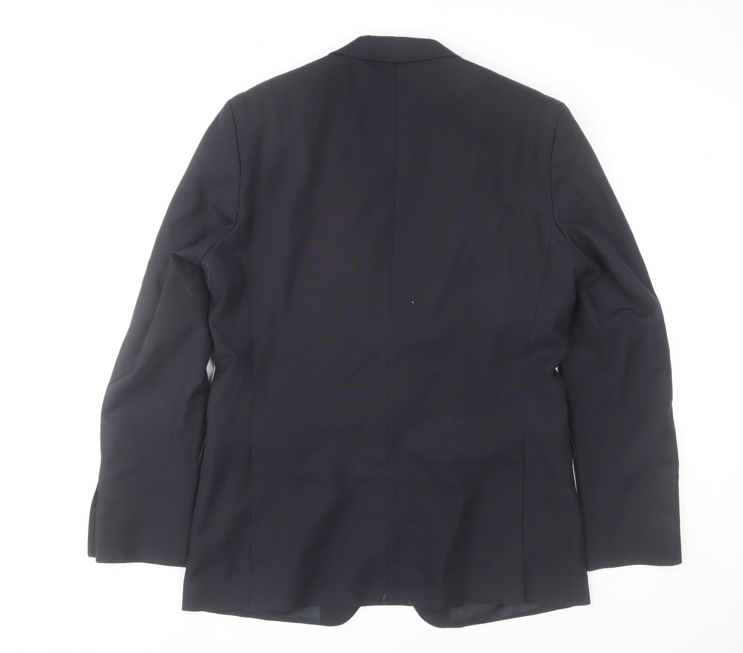 Thomas Nash Men's Black 42L Long Classic Fit Blazer Jacket