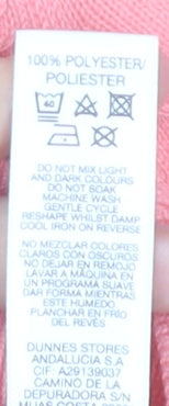 Dunnes Stores Women’s Pink V-Neck Pullover Jumper Size S