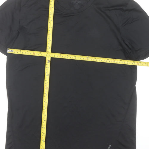 Adidas Men’s Black Primeblue Running T-Shirt M Lightweight Breathable