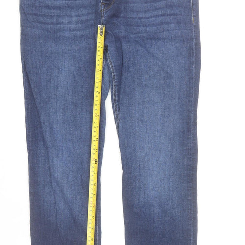 Vero Moda Women's Blue Skinny Denim Jeans XL Mid Rise Stretch