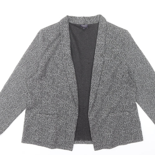 Marks and Spencer Women’s Grey Knit Blazer Jacket Size 20