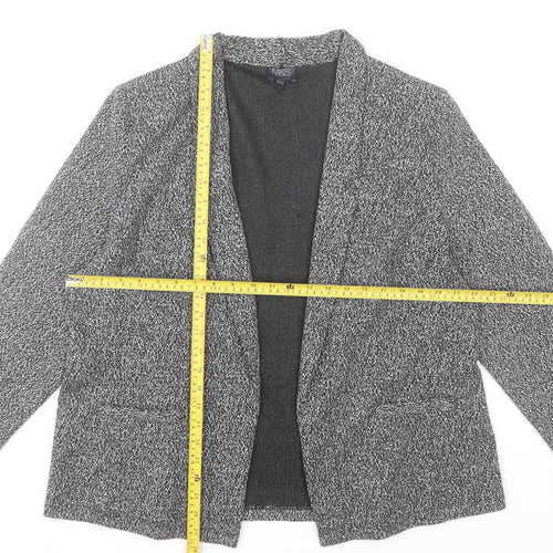 Marks and Spencer Women’s Grey Knit Blazer Jacket Size 20