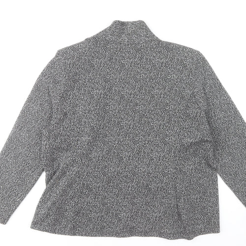 Marks and Spencer Women’s Grey Knit Blazer Jacket Size 20