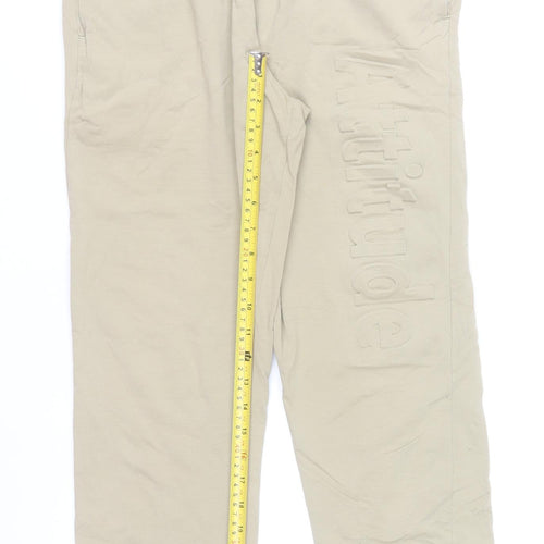Little Secret Women’s Beige Cotton Jogger Trousers L