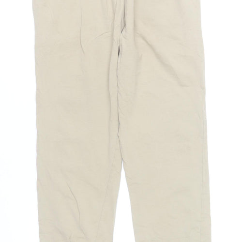 Little Secret Women’s Beige Cotton Jogger Trousers L