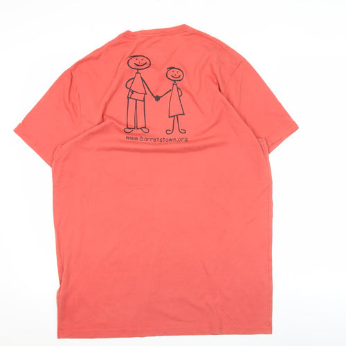 Abercrombie & Fitch Men’s Red Barretstown Graphic Print T-Shirt M