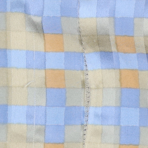 Ravens Women Multicoloured Check Long Sleeve Collared Button-Up Shirt Size 12
