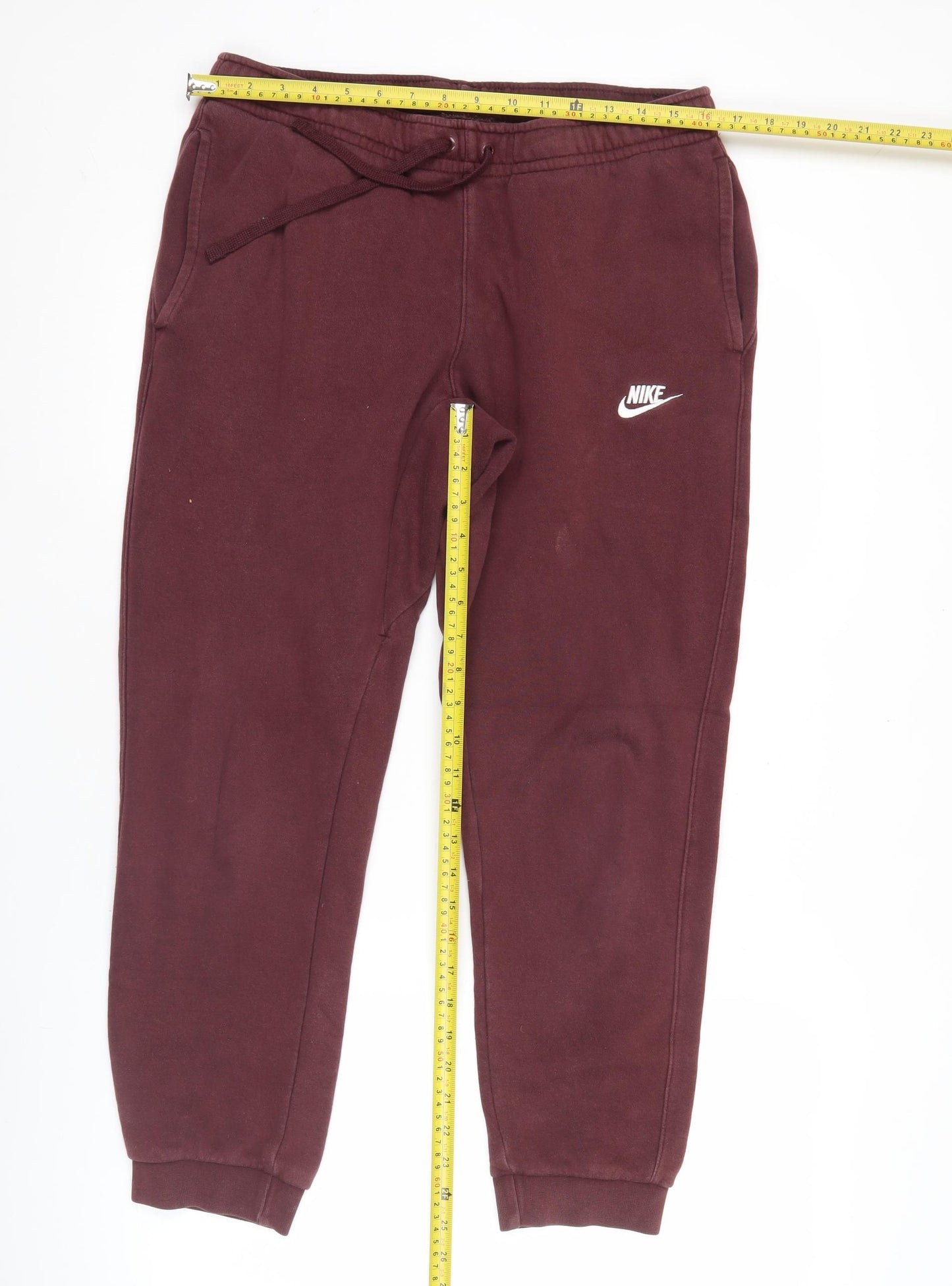 Nike Men's Brown Fleece Jogger Sweatpants M Regular Fit Activewear