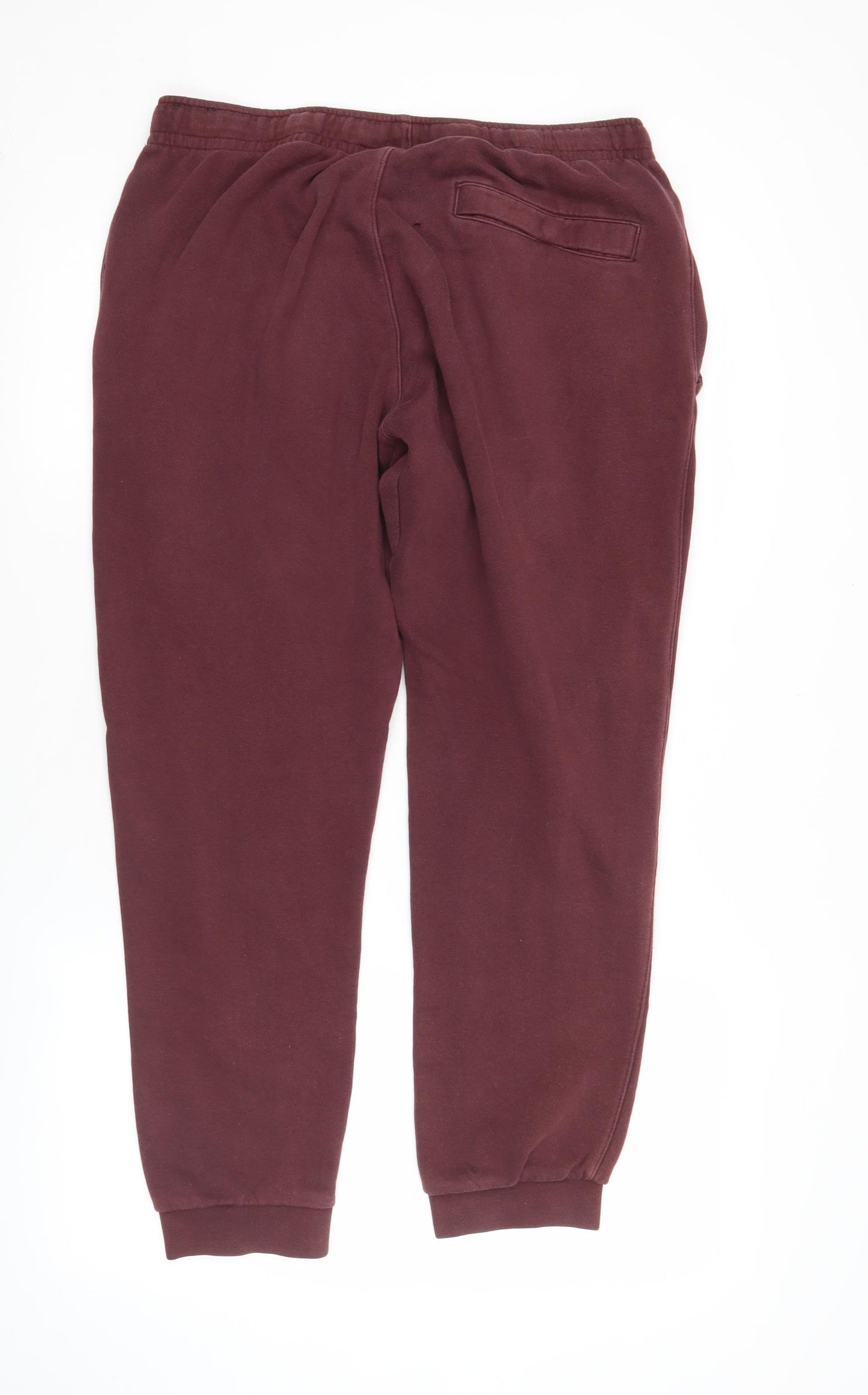 Nike Men's Brown Fleece Jogger Sweatpants M Regular Fit Activewear