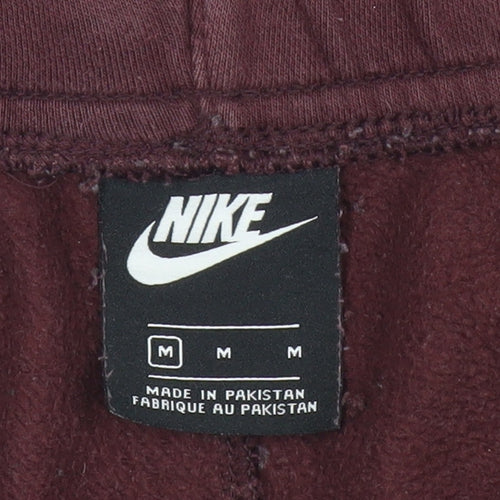 Nike Men's Brown Fleece Jogger Sweatpants M Regular Fit Activewear