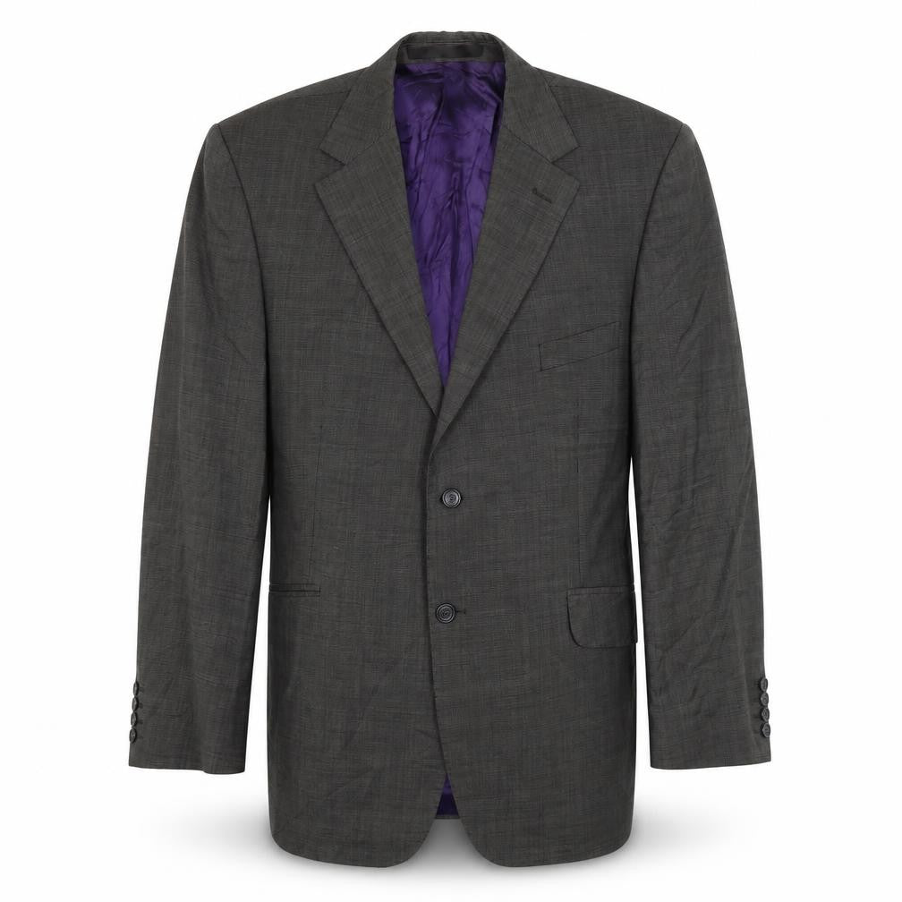 Marks and Spencer Men's Brown Wool Blazer Jacket 46R Classic Fit