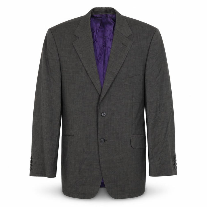 Marks and Spencer Men's Brown Wool Blazer Jacket 46R Classic Fit
