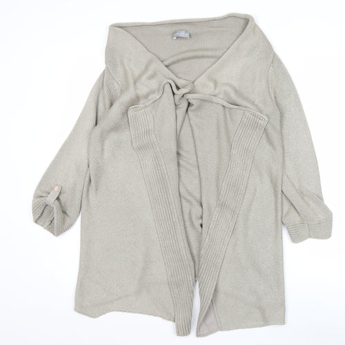 Marks and Spencer Per Una Women's Beige Knit Cardigan M