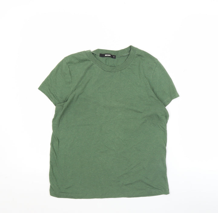 BIKBOK Women's Green Short Sleeve Basic Crew Neck T-Shirt Size S