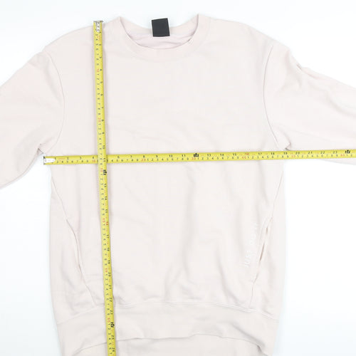 Nike Women's Beige Dri-Fit Pullover Crew Neck Jumper XS