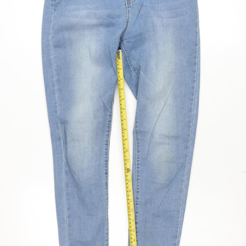 Ana&Lucy Women's Blue Skinny Stretch Denim Jeans M