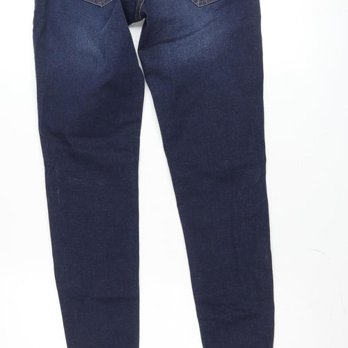 FREEQUENT Womens Blue Skinny Slim Fit Stretch Denim Jeans Size 10