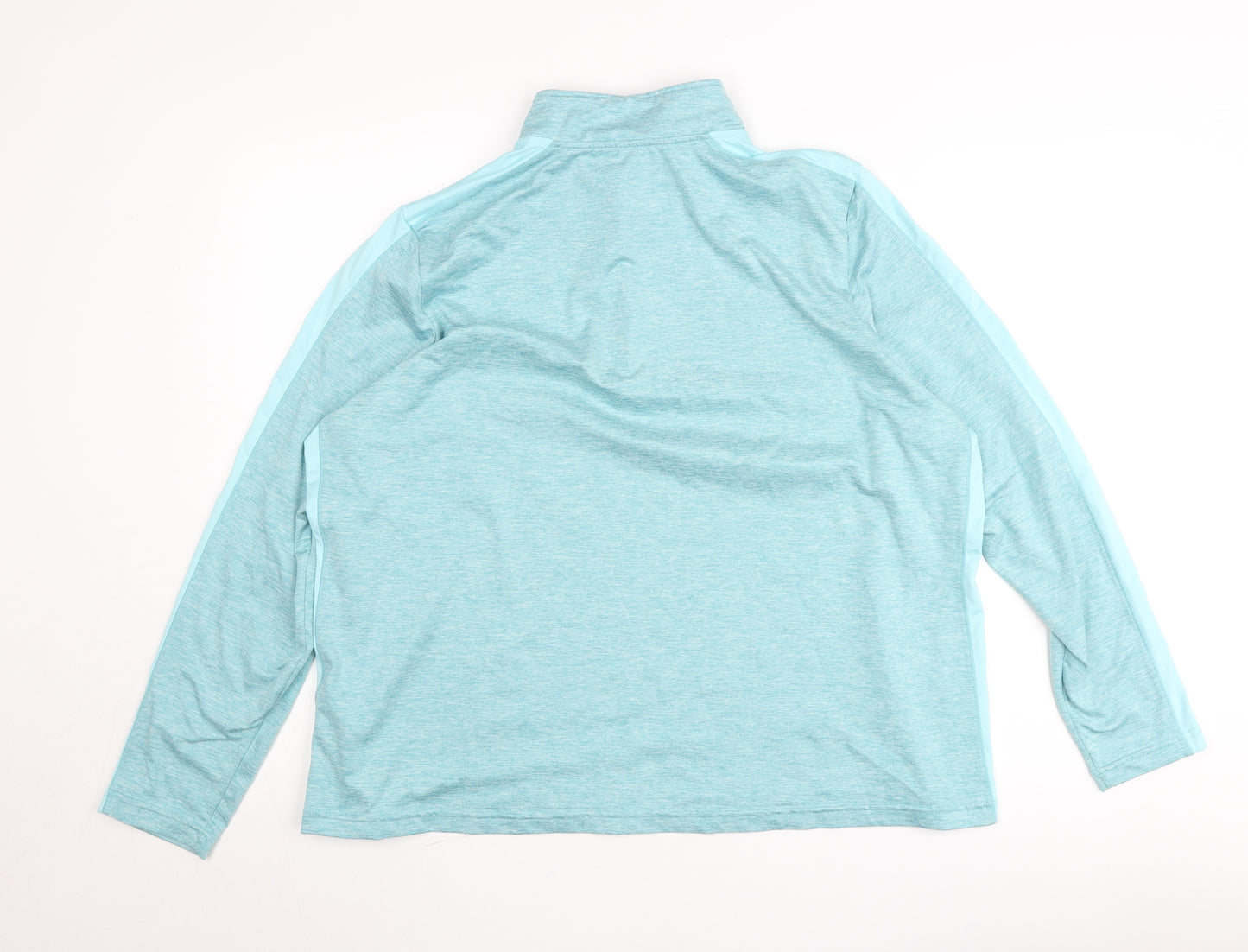 Dunnes Stores Women Blue XL 1/2 Zip Performance Sweatshirt