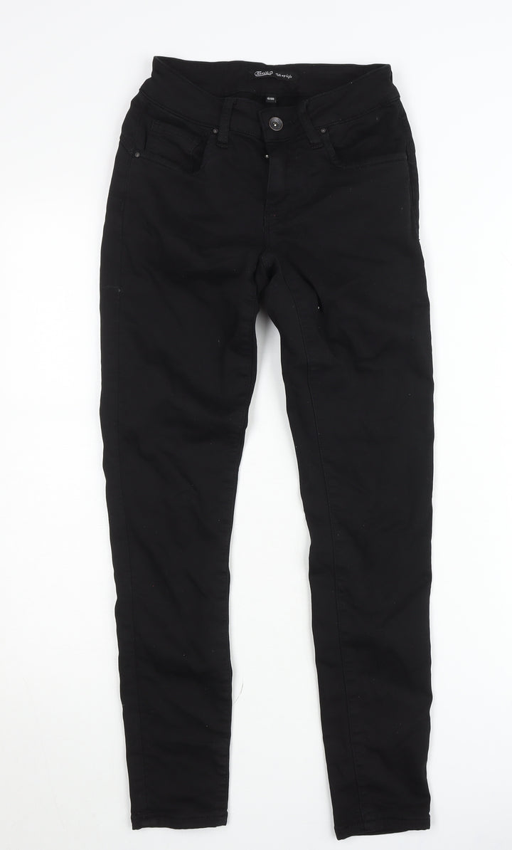 Toxik 3 Women's Black Skinny Jeans S Slim Fit Stretch Denim
