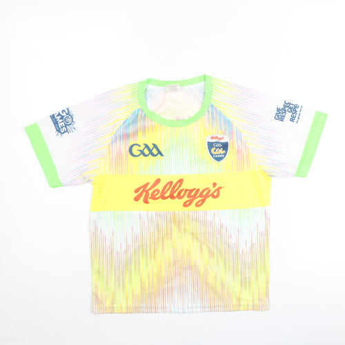 MCSport Boys Multicoloured GAA Kellogg’s Cool Camps Jersey T-Shirt 7-8 Years