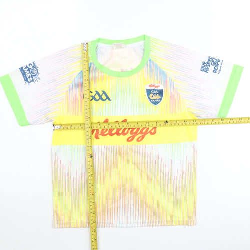 MCSport Boys Multicoloured GAA Kellogg’s Cool Camps Jersey T-Shirt 7-8 Years