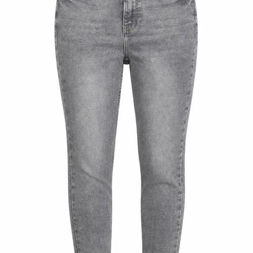 Bershka Women's Grey Super High Waist Skinny Jeans Size 8 Slim Fit