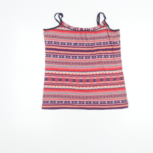 Dunnes Stores Women’s Multicoloured Geometric Camisole Tank Top Size 14