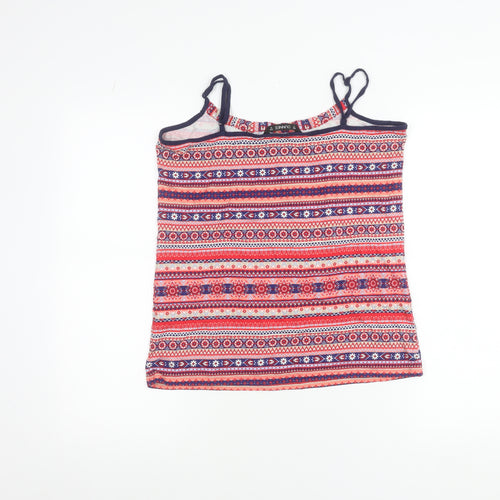 Dunnes Stores Women’s Multicoloured Geometric Camisole Tank Top Size 14