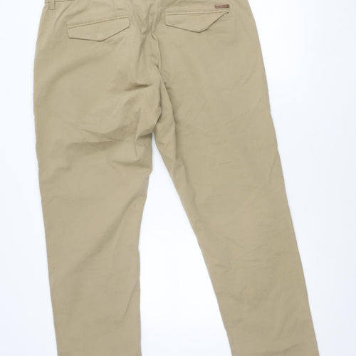 Paul Costelloe Living Men’s Beige Chino Trousers 38W 31L Tailored Fit