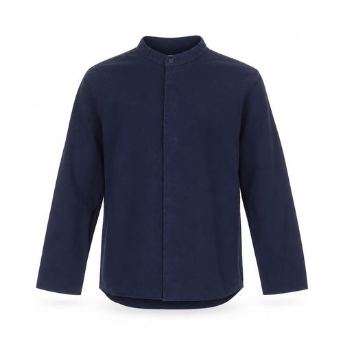 COS Boys Blue 7-8 Years Cotton Long Sleeve Button-Up Shirt