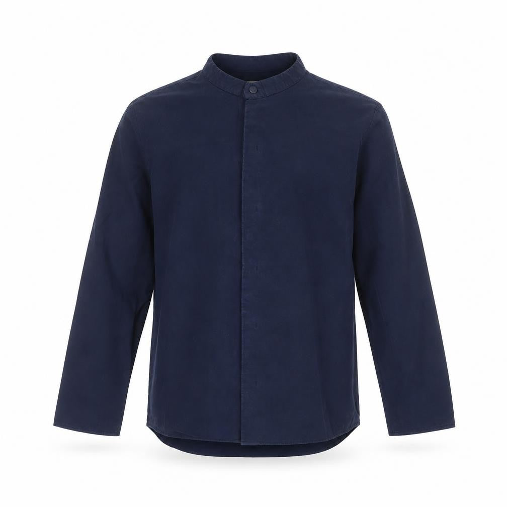 COS Boys Blue 7-8 Years Cotton Long Sleeve Button-Up Shirt