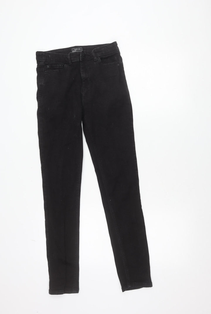 Next Teens Black Skinny Jeans Size 13 Years Slim Fit Denim