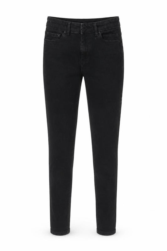 Front view of Next Teens Black Skinny Jeans, size 13, Years Slim Fit Denim
