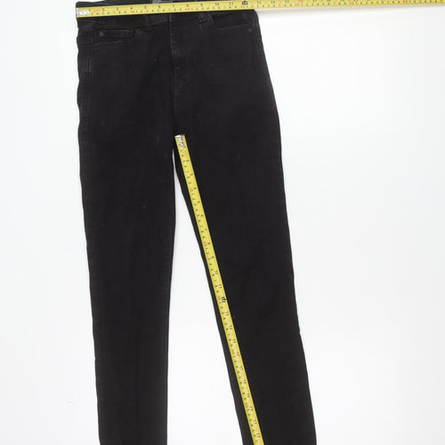 Next Teens Black Skinny Jeans Size 13 Years Slim Fit Denim