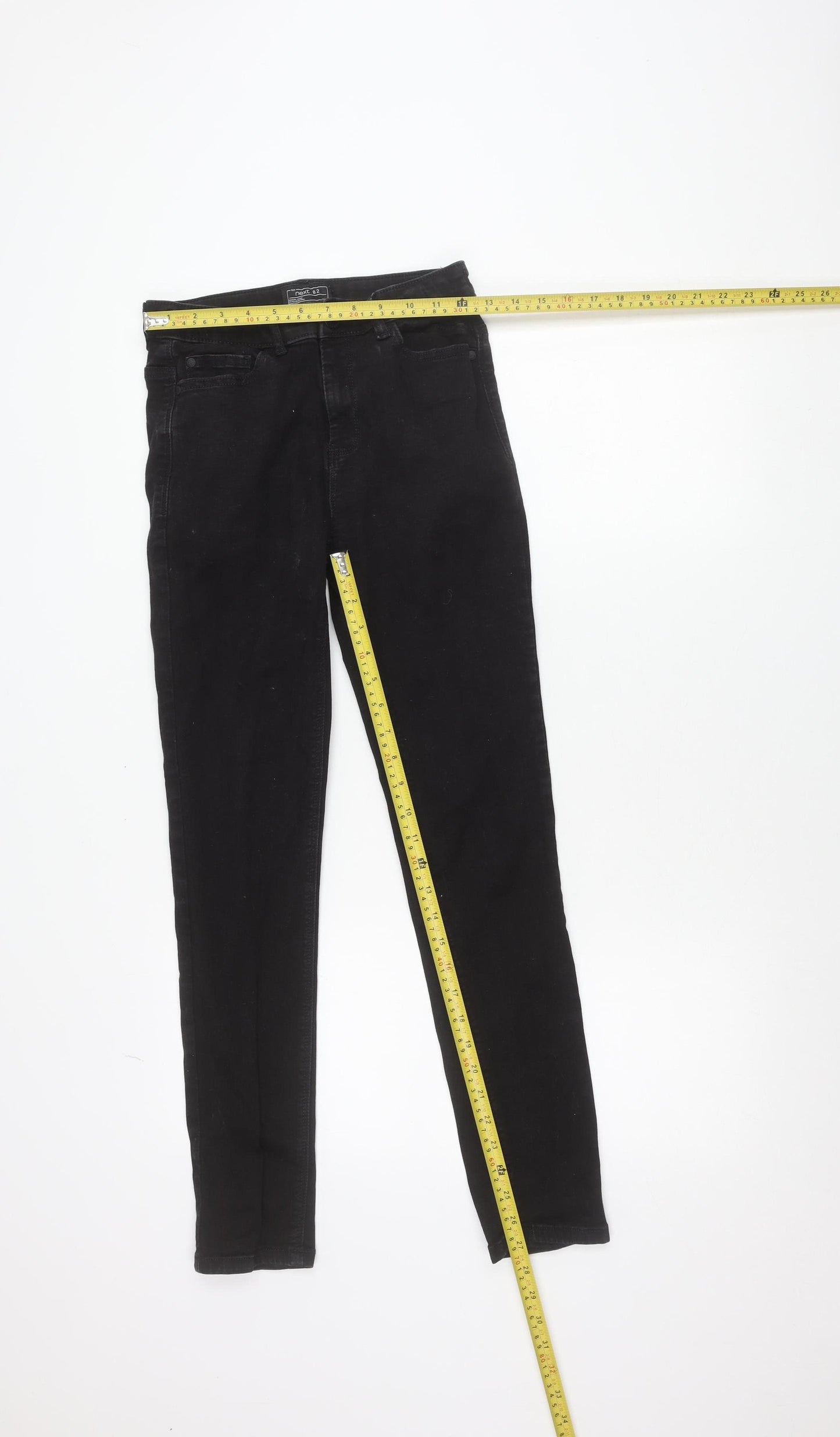 Next Teens Black Skinny Jeans Size 13 Years Slim Fit Denim