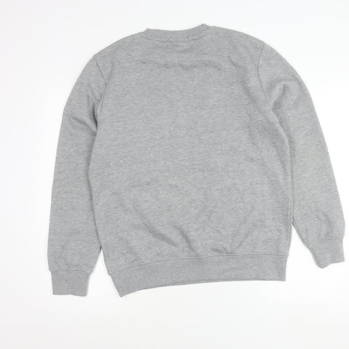 Primark Mens Grey Ireland Logo Sweatshirt Medium Crew Neck Fleece