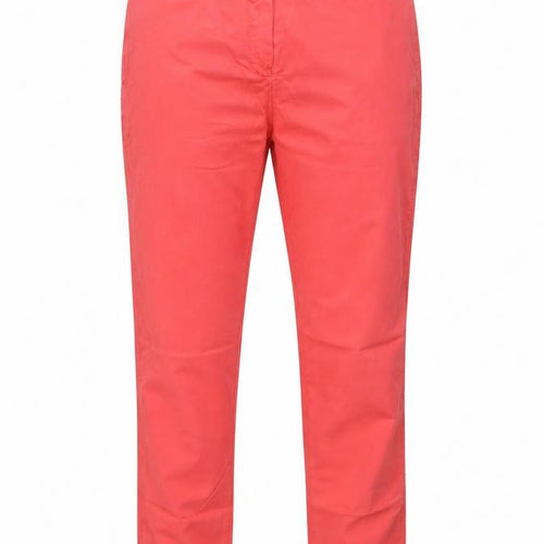 Lacoste Women’s Coral Chino Trousers UK 8 Cotton Straight Leg