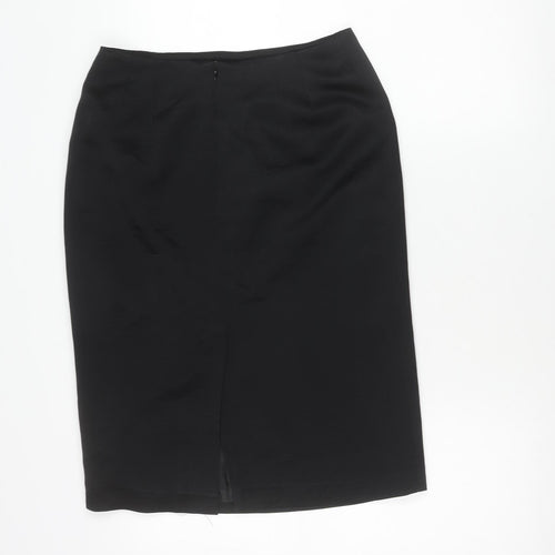 Michel Ambers Women’s Black Size 12 Pencil Skirt Workwear Formal