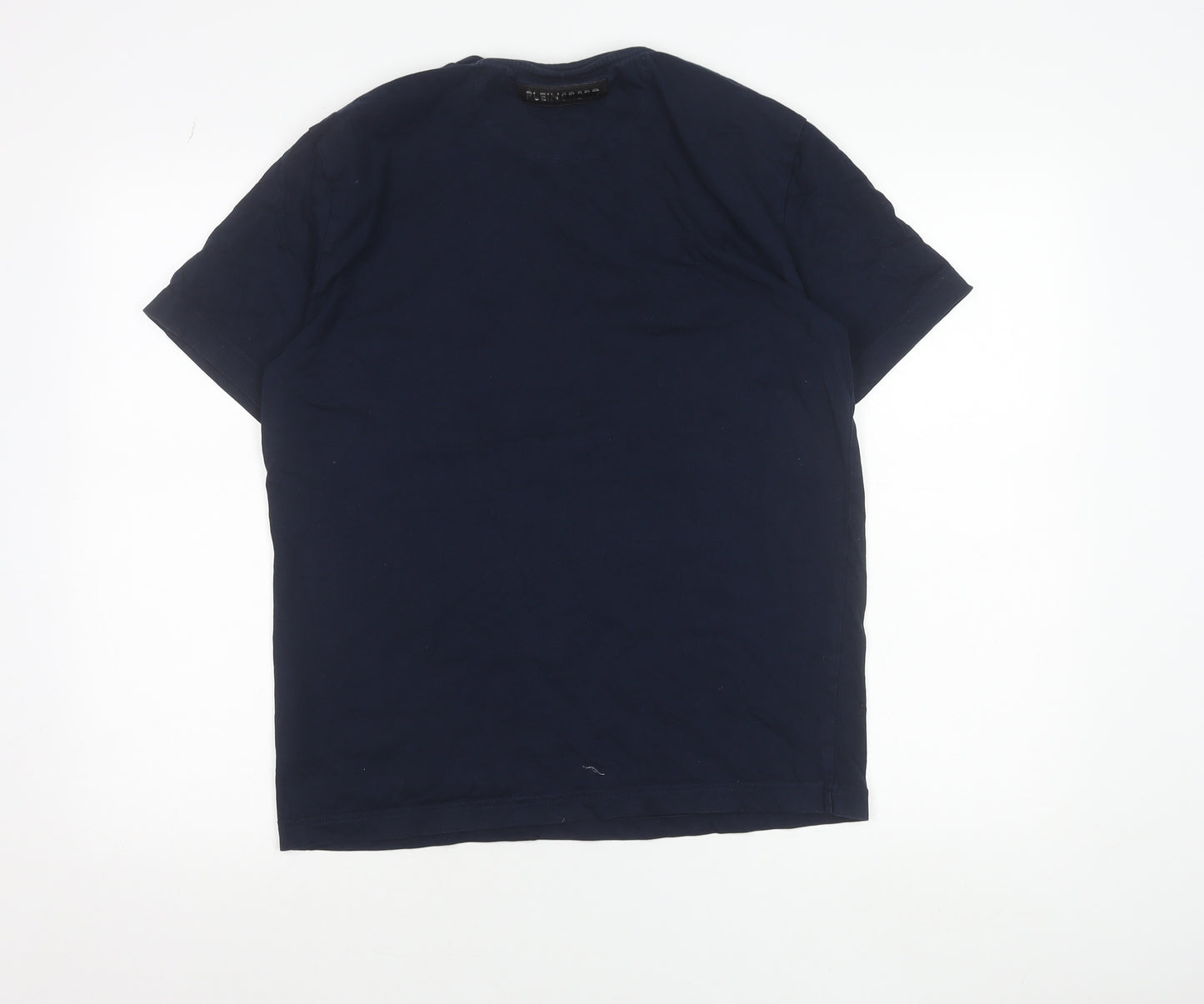 Plein Sport Men's Blue Graphic Logo T-Shirt Size L Regular Fit