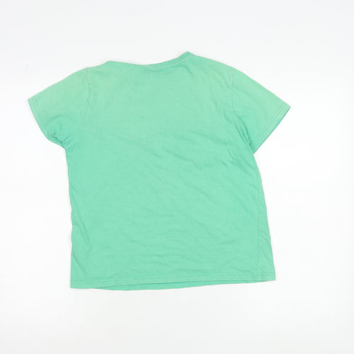Minecraft Boys Green Creeper Graphic T-Shirt 10-11 Years 100% Cotton