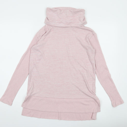 GAP Women’s Pink Cowl Neck Long Sleeve Pullover Jumper XS