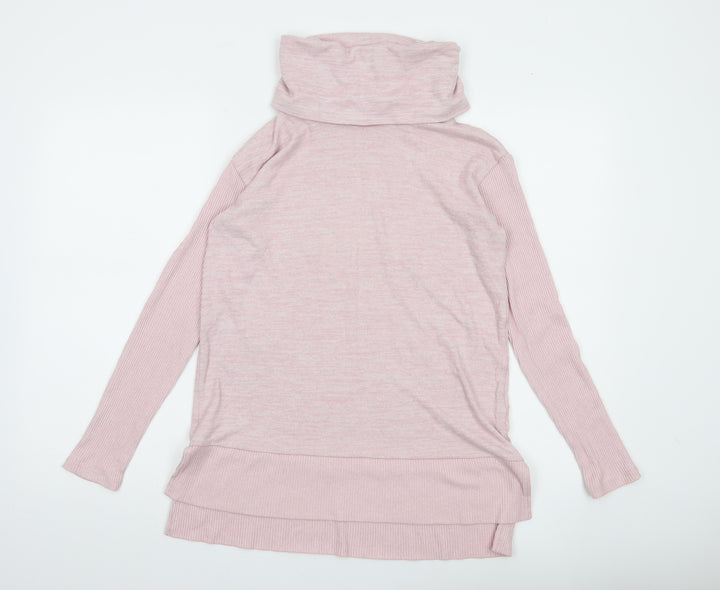 GAP Women’s Pink Cowl Neck Long Sleeve Pullover Jumper XS