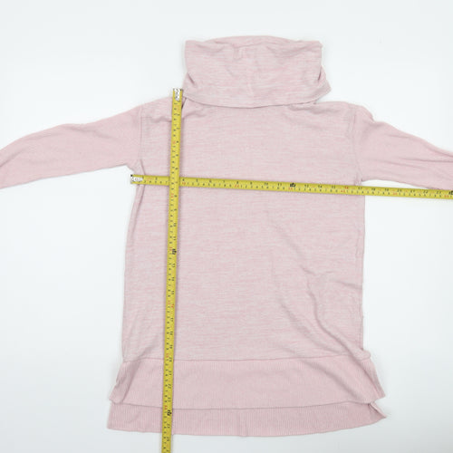 GAP Women’s Pink Cowl Neck Long Sleeve Pullover Jumper XS