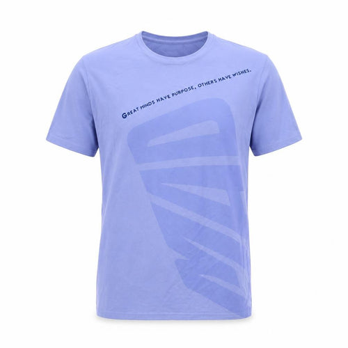 KACE Men's Purple XL Graphic Print Quote Crew Neck T-Shirt