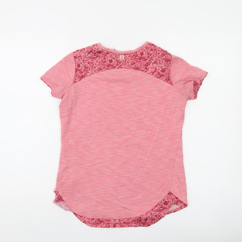 Decathlon Girls Pink Short Sleeve Lightweight Active T-Shirt 14-15 Years