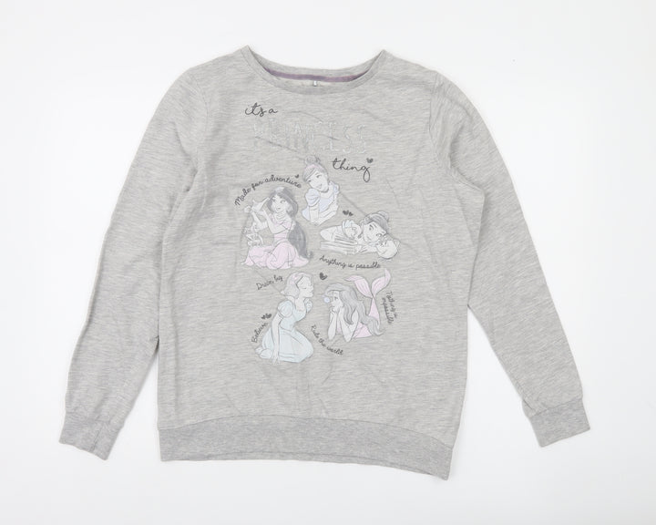 Disney at George Grey Princess Sweatshirt Women UK 12-14 Cotton Blend