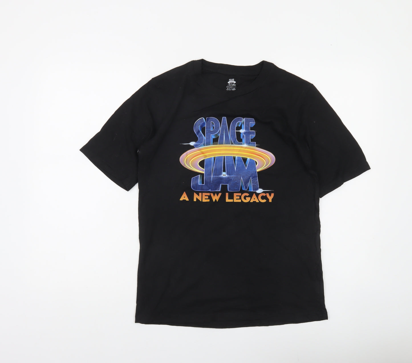 Space Jam Boys Black XL T-Shirt A New Legacy Graphic Tee