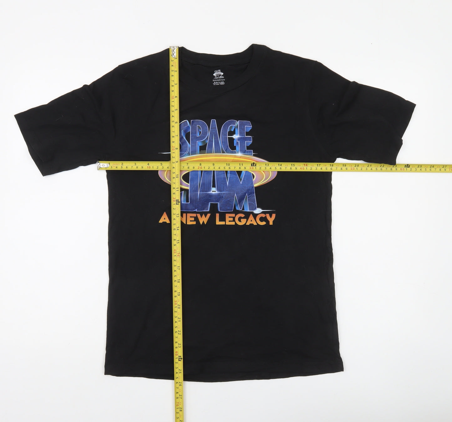 Space Jam Boys Black XL T-Shirt A New Legacy Graphic Tee
